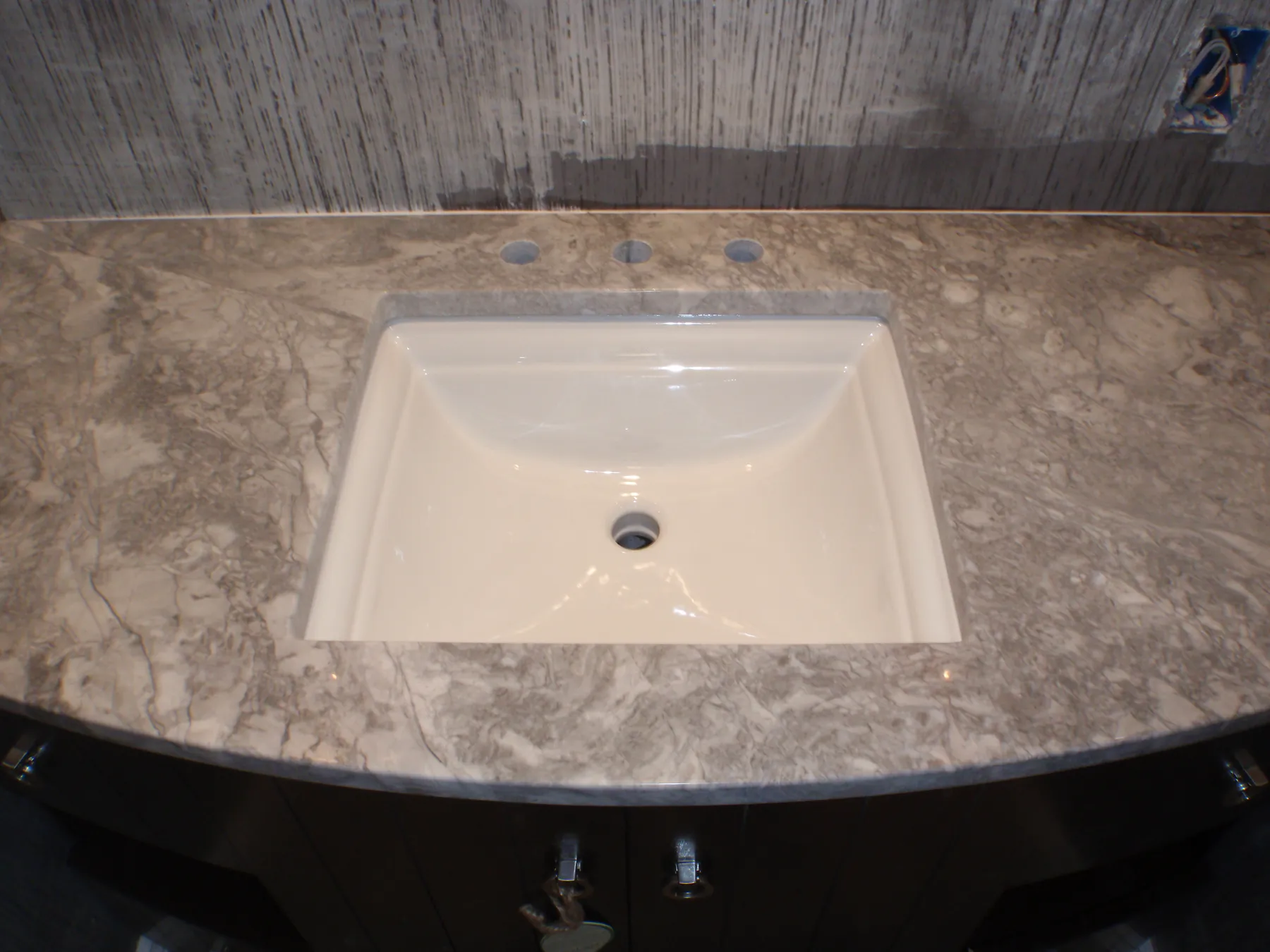 Granite bathroom vanity